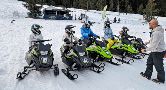 Motoneige Electrique et Ski Alpin 1