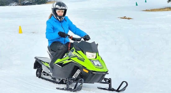 Motoneige Electrique et Ski Alpin 4
