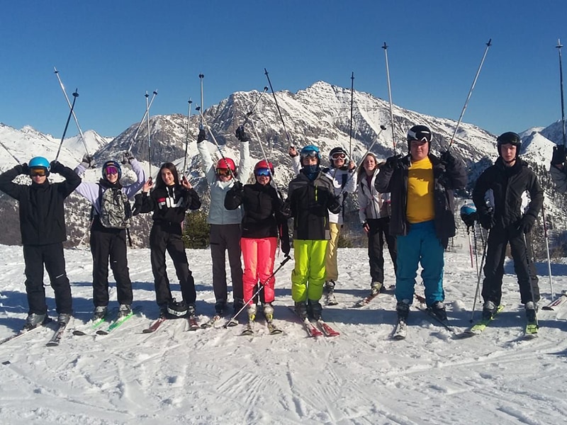 Colonie de Vacances Italie Ski 1