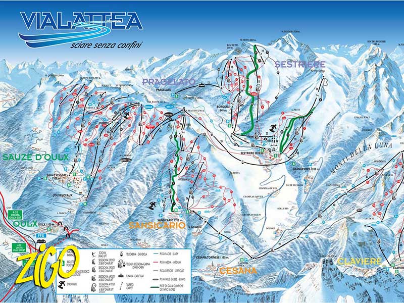 Colonie de Vacances Italie Ski 2
