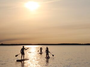 Faire du paddle en séjour ados CEI