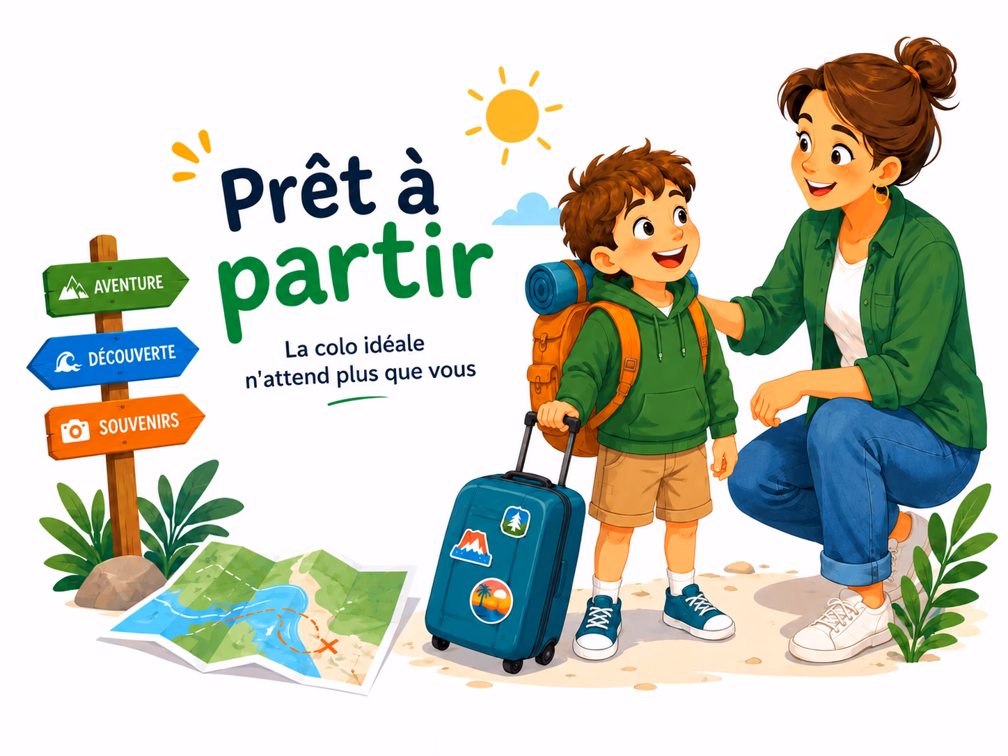 RESACOLO - Choisir sa colonie de vacances - Prêt à partir