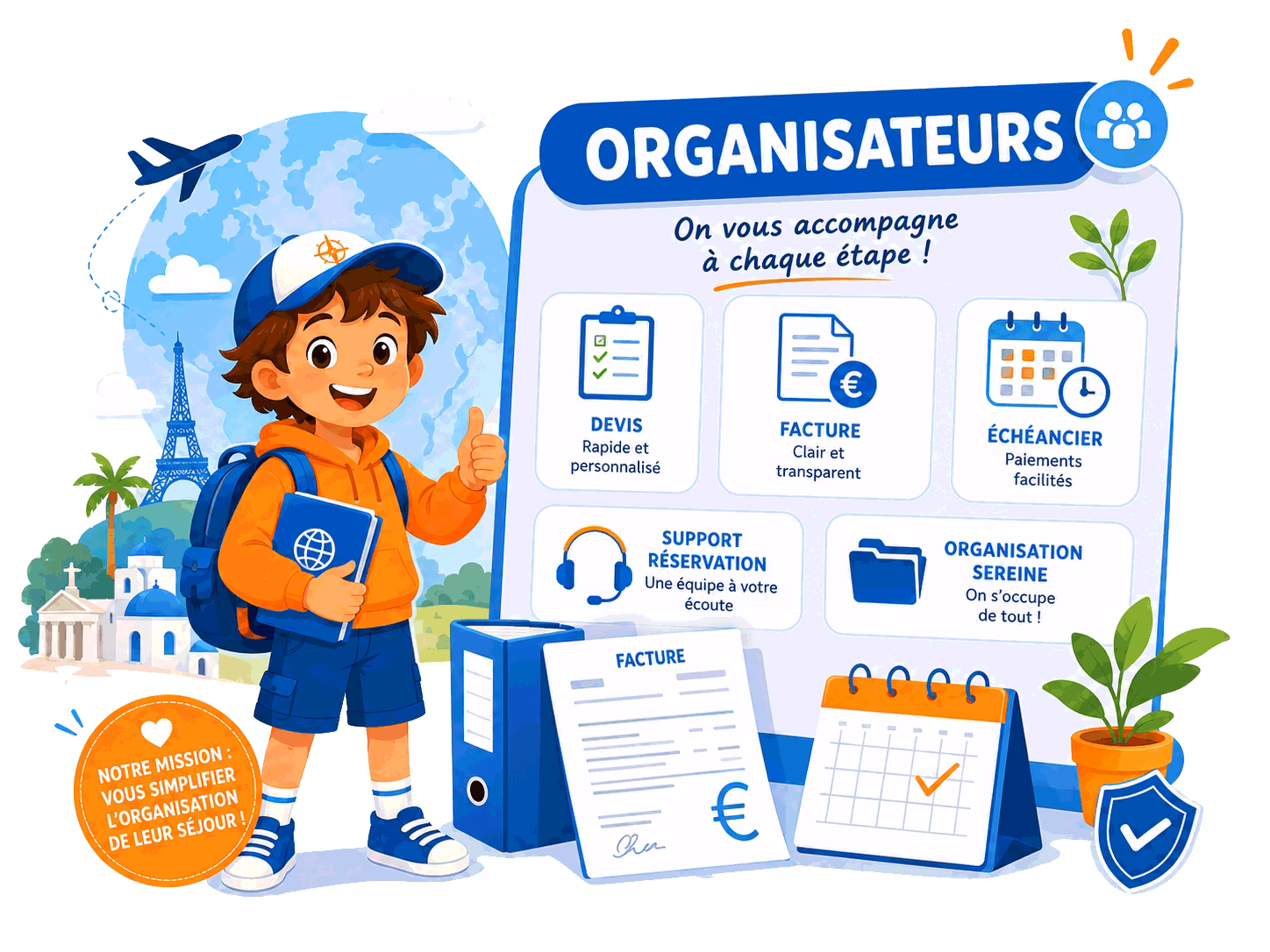 RESACOLO & Organisateurs de séjours